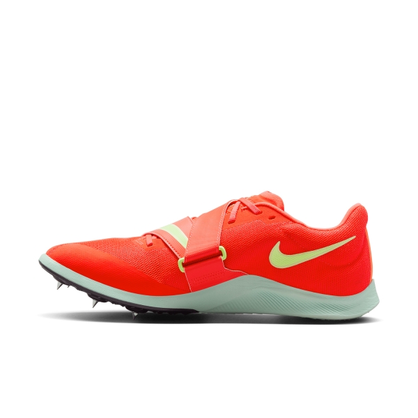 Nike Zoom Rival Jump - Bright Crimson/Whashed Coral/Lime Blast