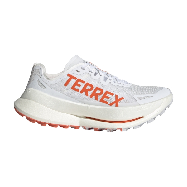 Women's Trail Running Shoes adidas Terrex Agravic Speed Ultra  FTWR White/Impact Orange/Dash Grey IH3767
