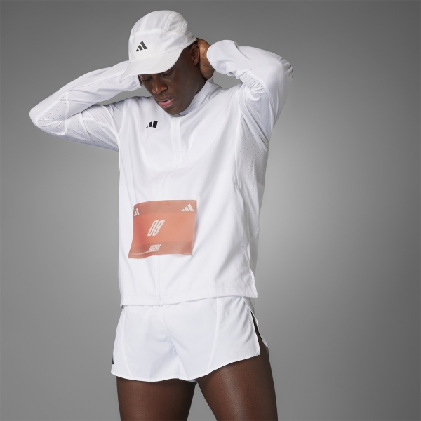 adidas ADIZERO Essentials Jacket - White