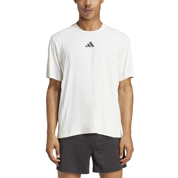 Maglietta Training Uomo adidas Intensity Maglietta  Chalk White JE5746