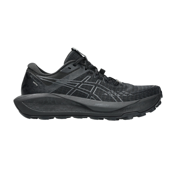 Women's Trail Running Shoes ASICS Gel Trabuco 13 GTX  Black/Graphite Grey 1012B767002