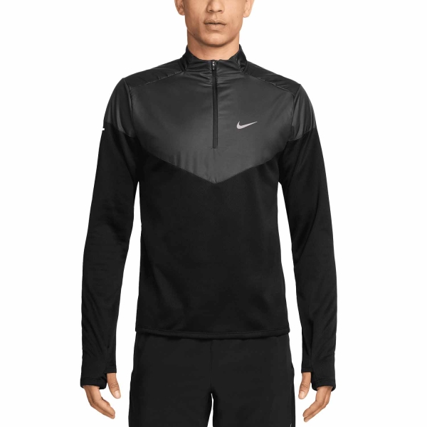 Men's Running Shirt Nike Sphere Shirt  Black/Reflective Silver FZ1115010