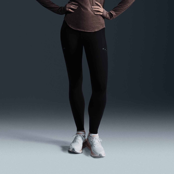 Women's Running Tights Nike Swift 7/8 Tights  Black/Reflective Silver HJ2252010