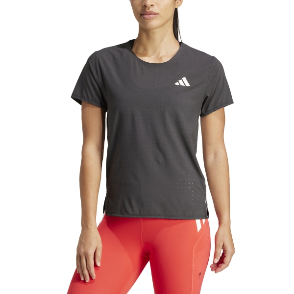 Women's Running T-Shirts adidas ADIZERO Pro TShirt  Black JF3480