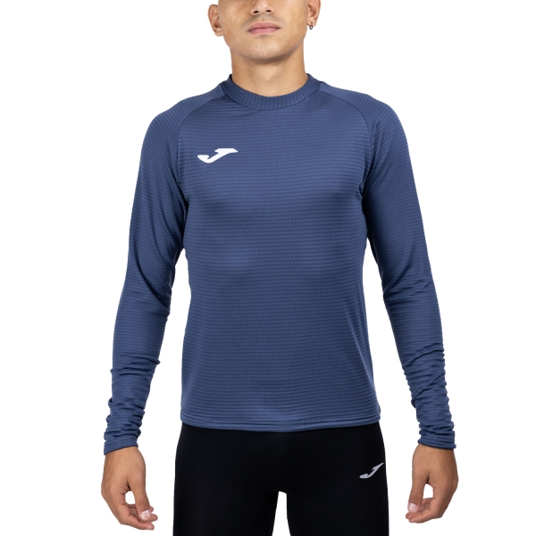 Men's Running Shirt Joma Brama Shirt  Navy 101015.331