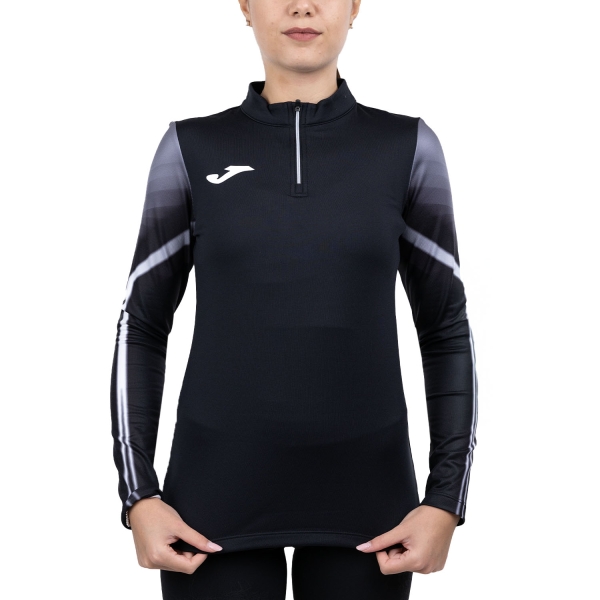 Women's Running Shirt Joma Elite XI Logo Shirt  Black/Anthracite 902253.110