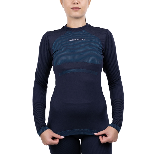 Women's Shirts Sport Underwear La Sportiva Synth Light Shirt  Storm Blue/Lagoon ZASB004B39B38