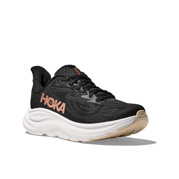 Hoka Clifton 10 - Black/Rose Gold