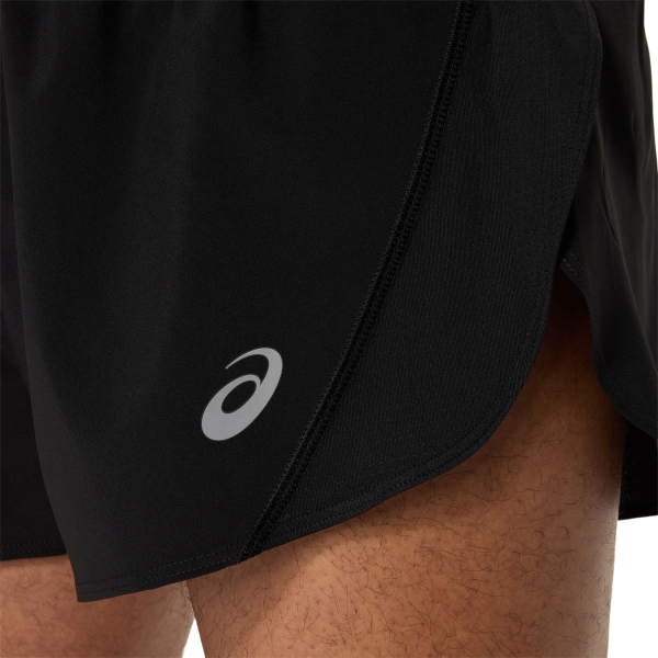 ASICS Core Split Logo 2.5in Shorts - Performance Black
