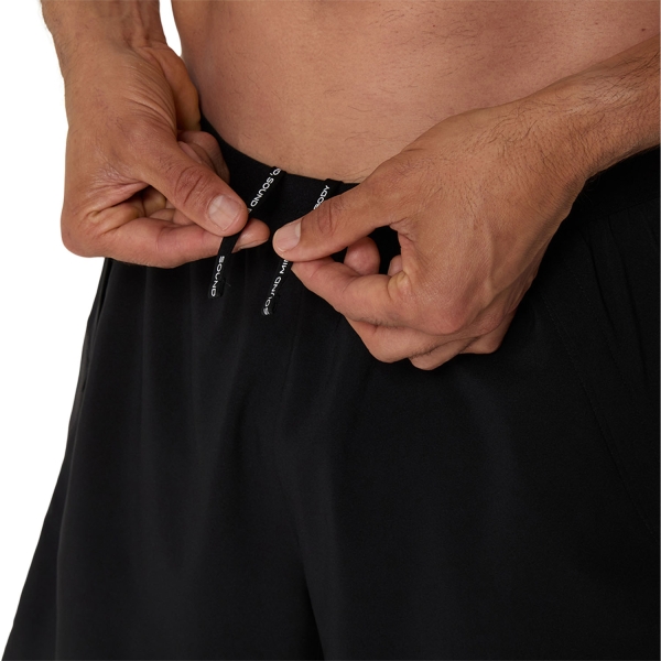 ASICS Road Logo 2 in 1 7in Shorts - Performance Black/Graphite Grey