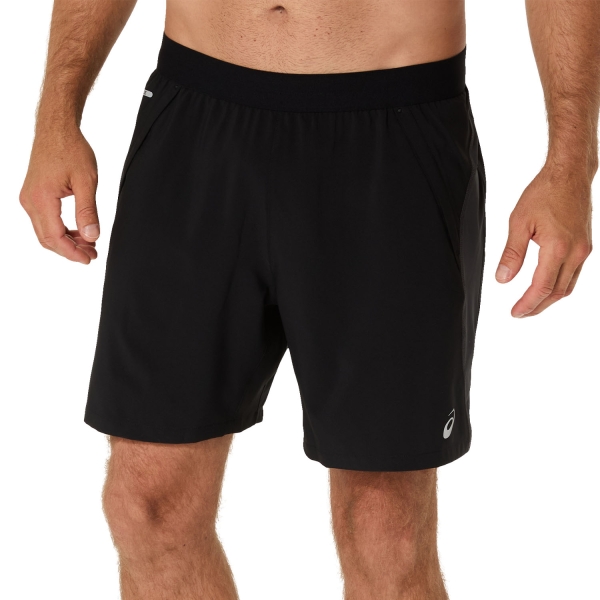 Men's Running Shorts ASICS Road 7in Shorts  Performance Black/Graphite Grey 2011D248001