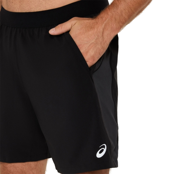 ASICS Road 7in Shorts - Performance Black/Graphite Grey