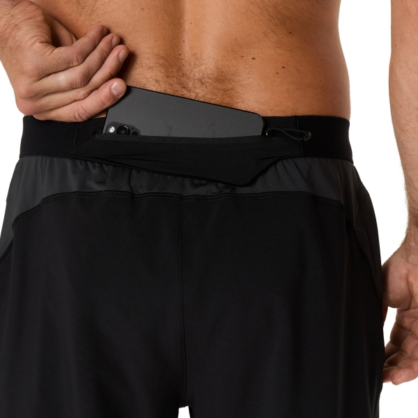 ASICS Road 7in Shorts - Performance Black/Graphite Grey