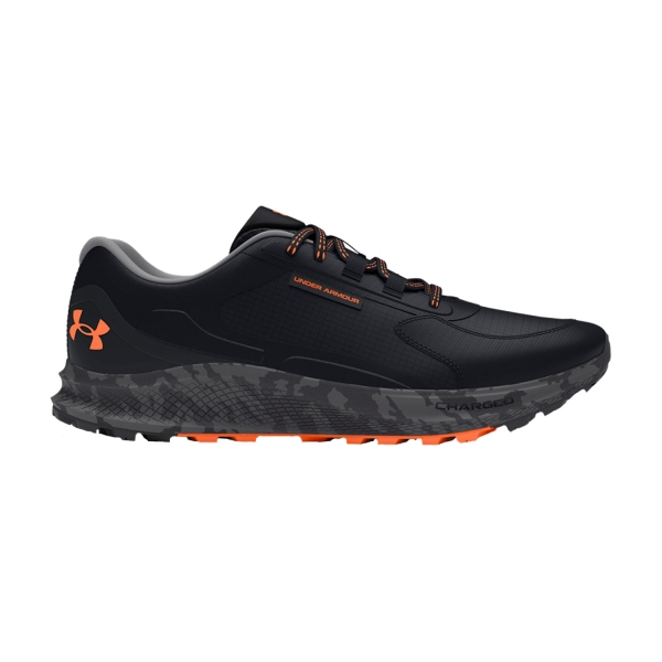 Men's Trail Running Shoes Under Armour Charged Bandit TR 3  Black/Orange Blast 30283710001