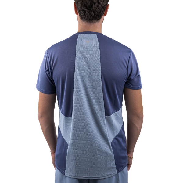 Mizuno Dryaeroflow Logo T-Shirt - Vintage Indigo