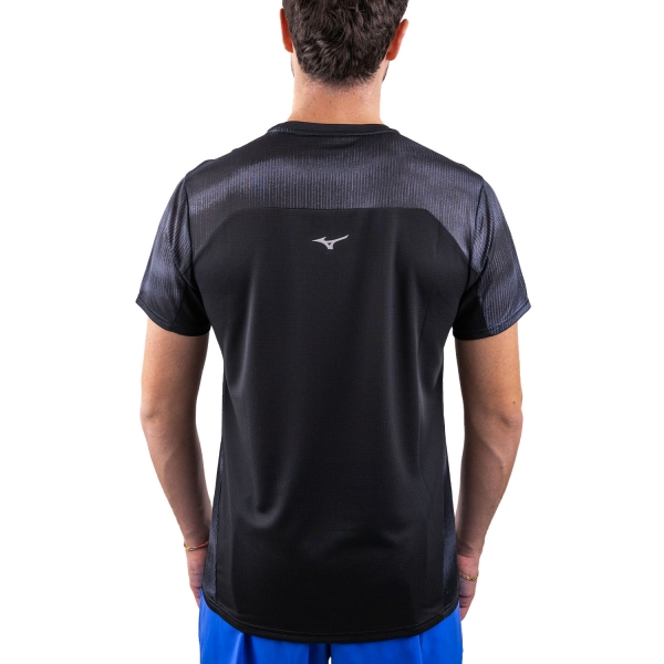 Mizuno Dryaeroflow Graphic T-Shirt - Black