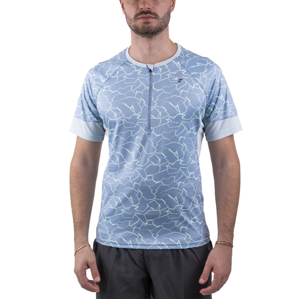 Men's  Short Sleeve Trail Running Shirts Mizuno Graphic TR TShirt  Citadel J2GAC00602