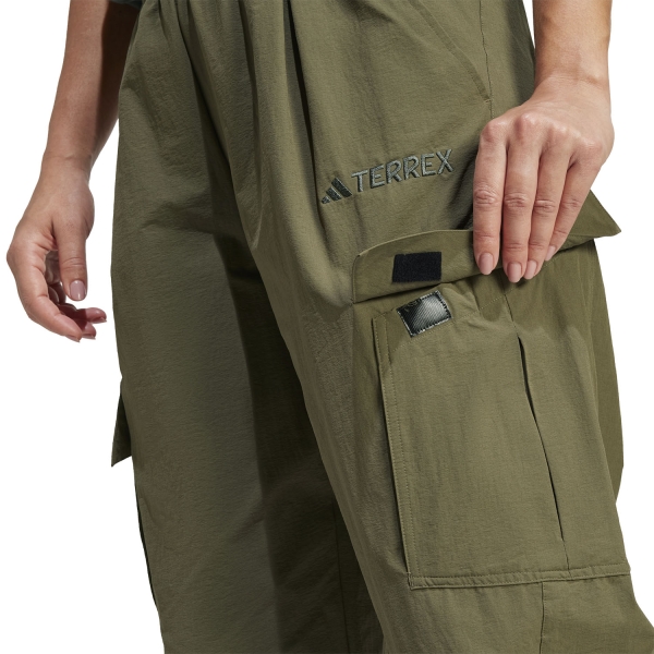 adidas Terrex Cargo Pants - Olive Strata