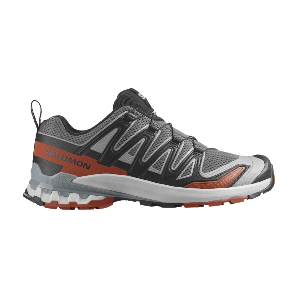 Men's Outdoor Shoes Salomon XA Pro 3D V9  Castlerock/Black/Burnt Ochre L47747600