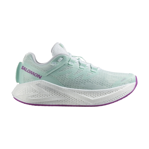 Women's Neutral Running Shoes Salomon Aero Glide 3  Bay/White/Willowherb L47759500