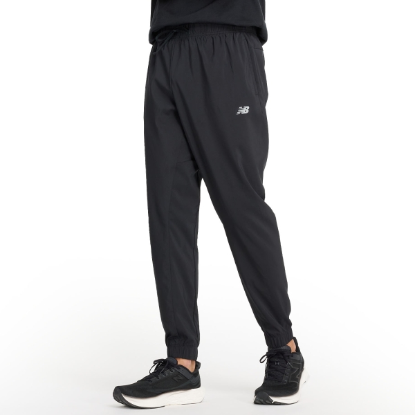Men's Running Tights and Pants New Balance Essential Pants  Black MP41011BK