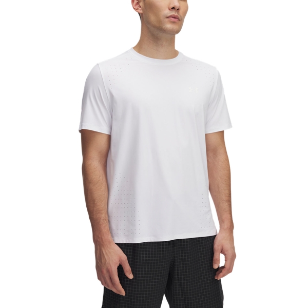 Men's Running T-Shirt Under Armour Launch Elite Pro TShirt  White/Reflective 13898020100