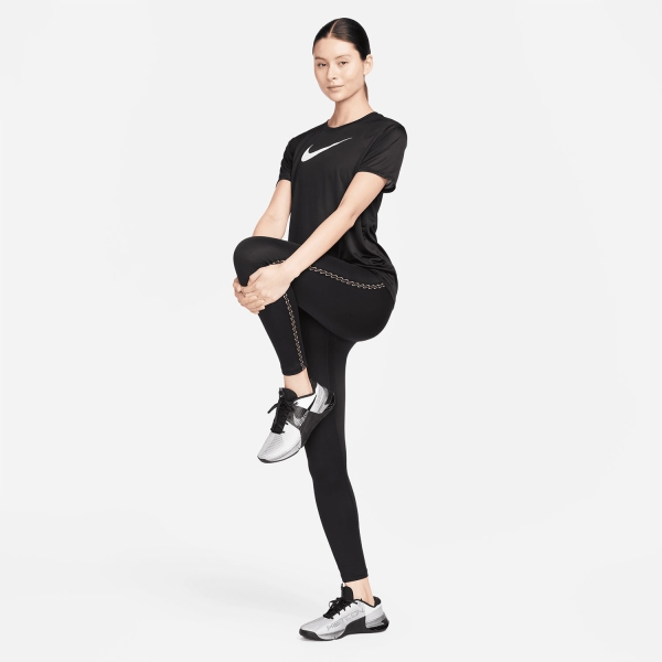 Nike Dri-FIT Logo Maglietta - Black