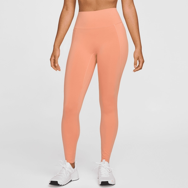 Women's Fitness & Training Pants and Tights Nike Universa Tights  Apricot Agate/Healing Orange HQ6810844