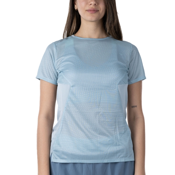 Women's Running T-Shirts Mizuno DryLite Graphic TShirt  Cloud Blue J2GAC20504