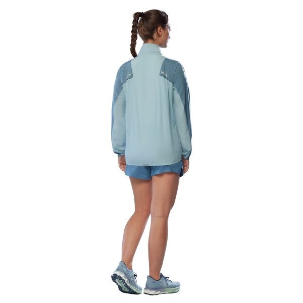 Mizuno Tech Light Jacket - Citadel/Cloud Blue
