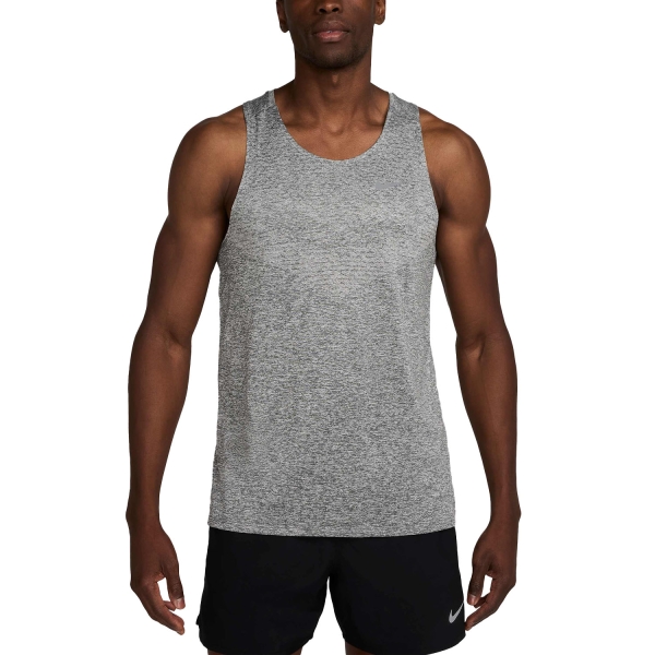 Men's Running Tank Nike DriFIT ADV Stride Tank  Smoke Grey/Heather/Reflective Silver HV5210084