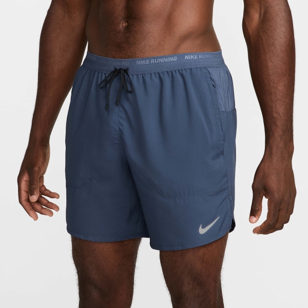Men's Running Shorts Nike DriFIT Stride 7in Shorts  Thunder Blue/Black/Reflective Silver DM4761437