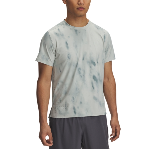 Men's Running T-Shirt Under Armour Launch Elite Printed TShirt  Hydro Green/Reflective 13898040377