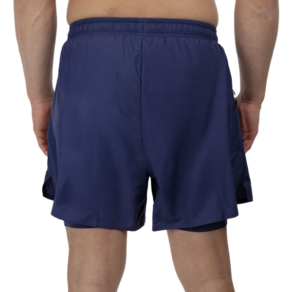 Odlo Zeroweight 2 in 1 5in Shorts - Eclipse