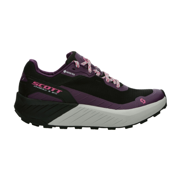 Women's Trail Running Shoes SCOTT Kinabalu 3 GTX  Black/Night Purple 4177978067