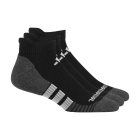 adidas Performance CLIMACOOL Low x 3 Socks - Black/White