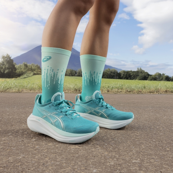 ASICS Gel Nimbus 27 - Wave Teal/Illuminate Mint