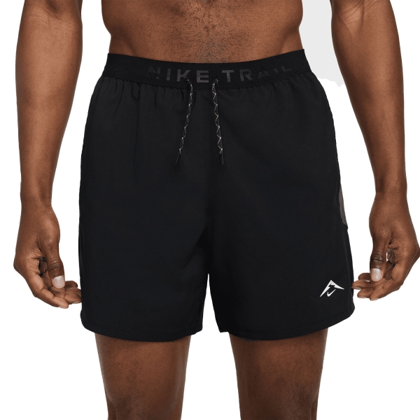 Pantaloncini Trail Running Uomo Nike DriFIT 6in Pantaloncini  Black/Anthracite/Summit White HJ3574010
