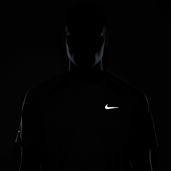 Nike Dri-FIT ADV Stride T-Shirt - Smoke Grey/Heather/Reflective Silver