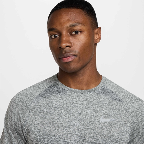 Nike Dri-FIT ADV Stride T-Shirt - Smoke Grey/Heather/Reflective Silver