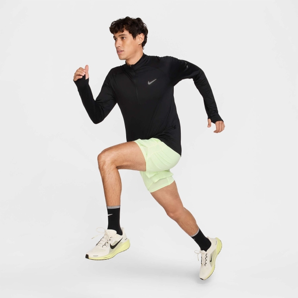Nike Stride Shirt - Black/Reflective Silver