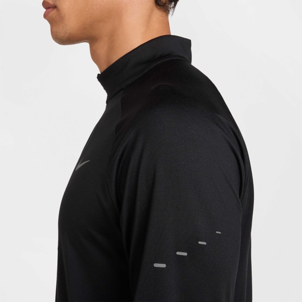 Nike Stride Shirt - Black/Reflective Silver