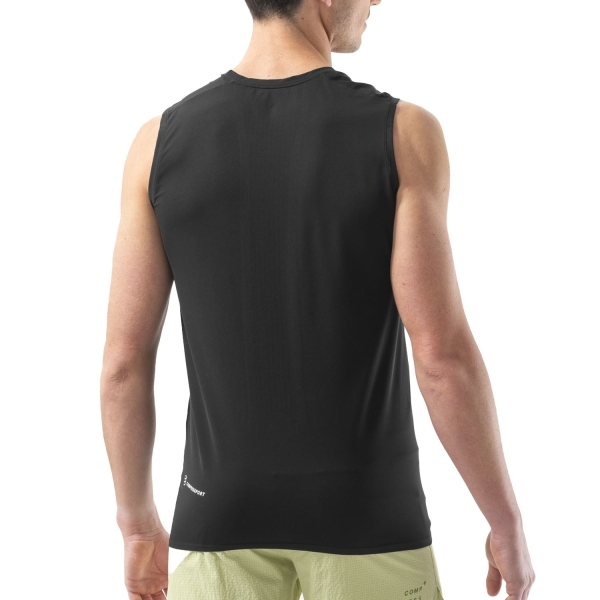 Compressport Logo Canotta - Black