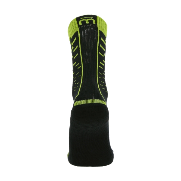Mico Extra Dry Socks - Nero/Giallo Fluo