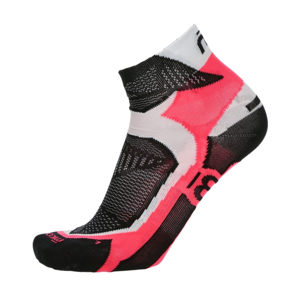 Socks Mico XPerformance XLight Socks  Bianco/Nero/Popstar CA 1287 804