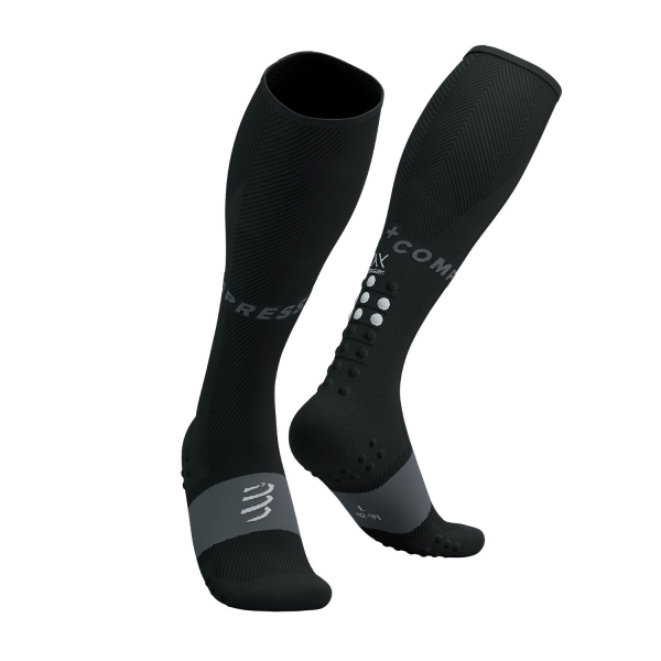 Socks Compressport Full Oxygen Socks  Black SU00050B990