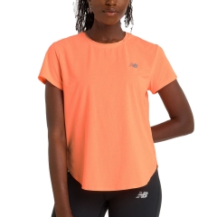 New Balance Race Day Camiseta - Hot Mango