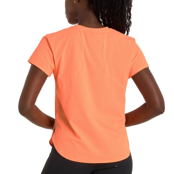 New Balance Race Day T-Shirt - Hot Mango