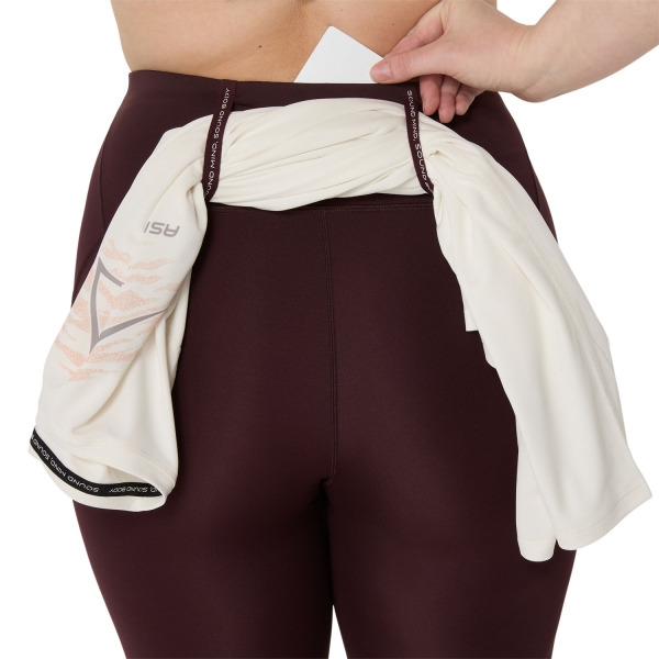 ASICS Road High Waist 8in Sprinter Shorts - Dark Currant