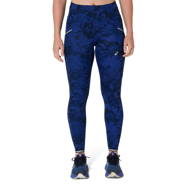 Tights Running Donna ASICS Road LiteShow Pro Tights  Performance Black/Bold Magenta 2012D291001